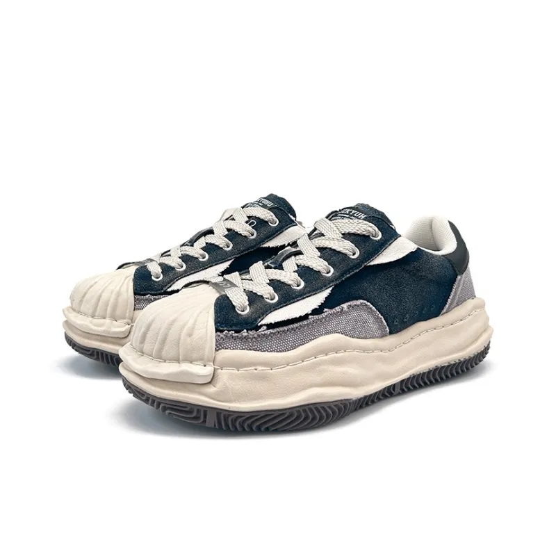 CJZKYUHU Low Top Casual Shoes Unisex Blue-1