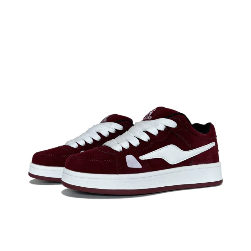 JIANGSHOU Wear-resistant And Lightweight Low-Top Skateboard Shoes Women's-10