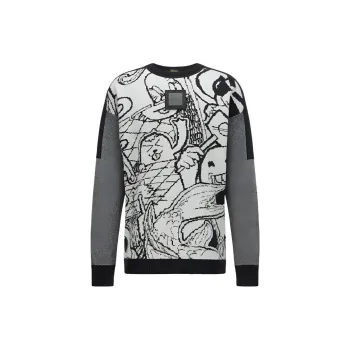 HUGO BOSS FW22 Sweater Men's Gray