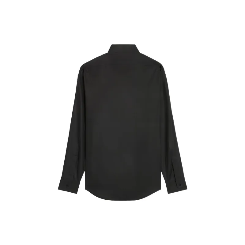 CELINE Loose Shirt With Inverted Collar In Cotton Poplin-1