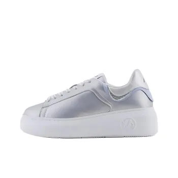 ARMANI EXCHANGEAE Low Top Casual Shoes Women's Silver