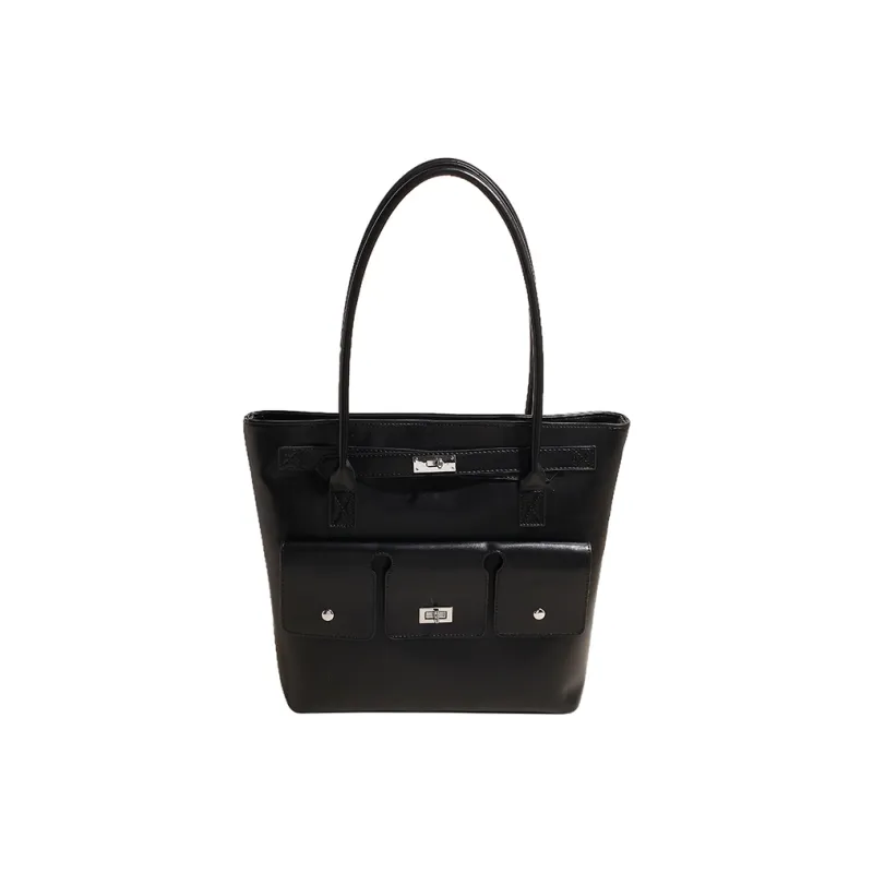 Yalu PU Shoulder Bag Handbag Regular Women's Brown/Black/Khaki-3