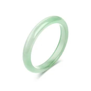Emerald Chalcedony Jade Bangles Women's