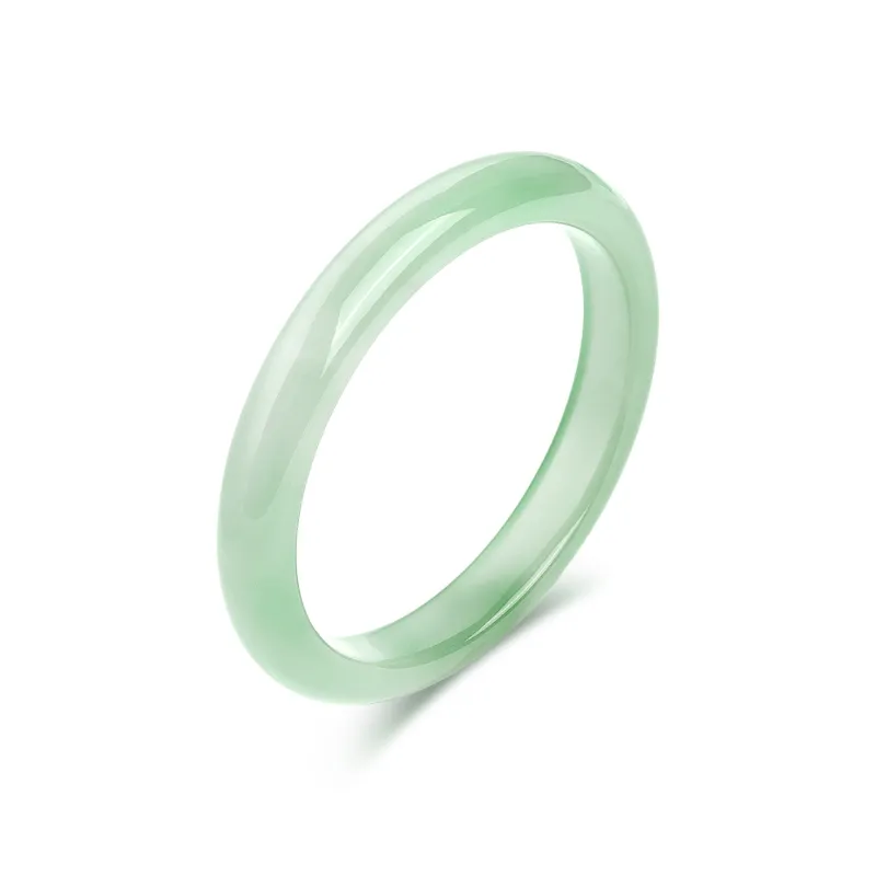 Emerald Chalcedony Jade Bangles Women's-0