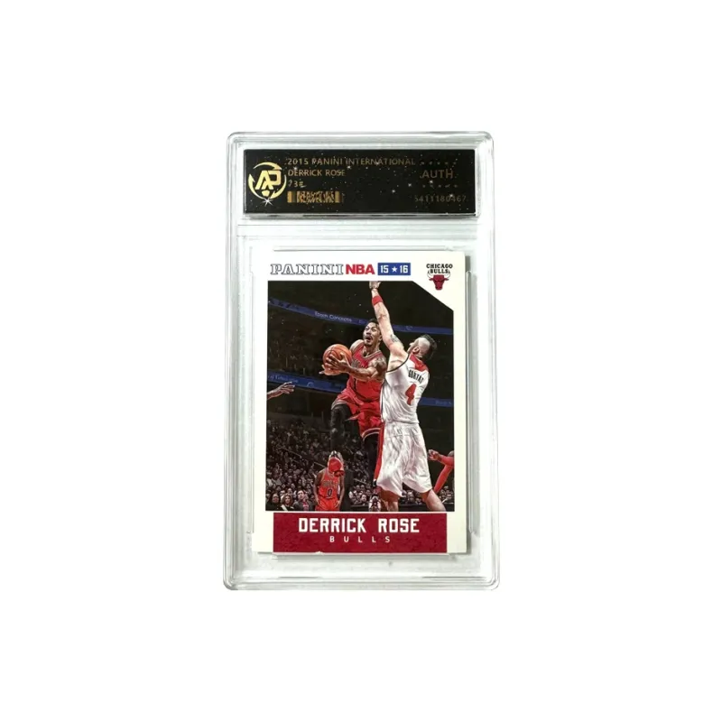 PANINI Derrick Rose Bulls 15 16 Season Dunk Classic Moment Star Card Authentic Graded Cards 1 Pc-0
