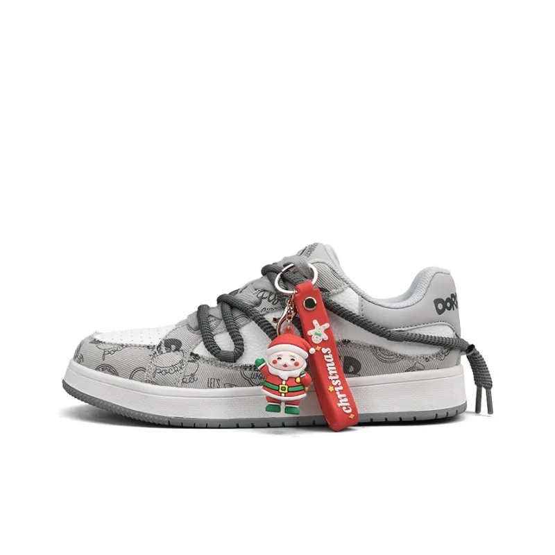 DoraemonA Box Limited Edition Puffy Shoes Low-Top Skateboard Shoes Unisex-388