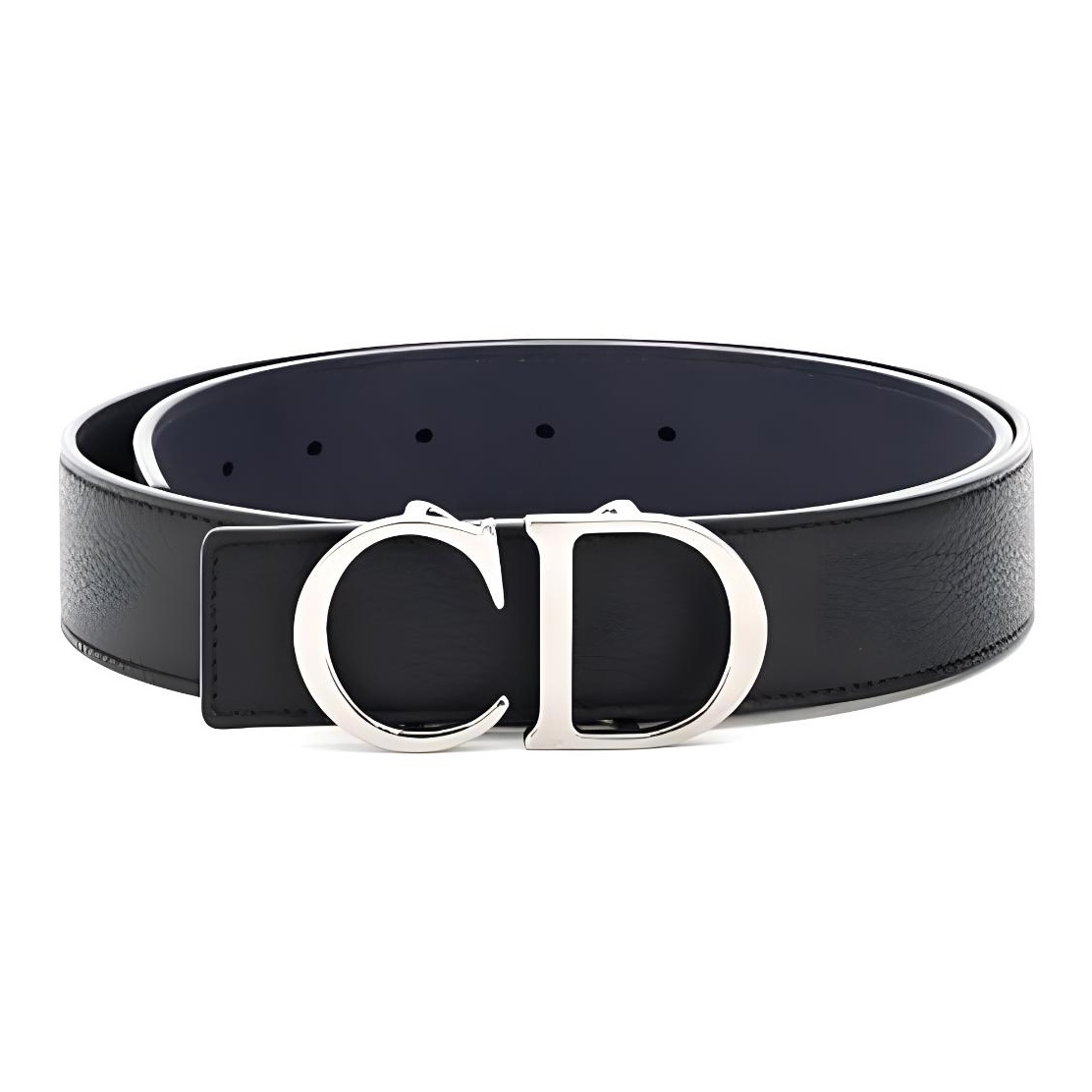 Christian*DIOR HOMME* Monogram LEATHER outlets Orange/White REVERSIBLE BELT Small/Medium