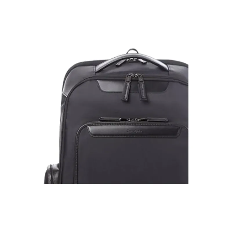 SAMSONITE Fabric With Synthetic Leather Backpack Large Size Women's Marine Blue-3