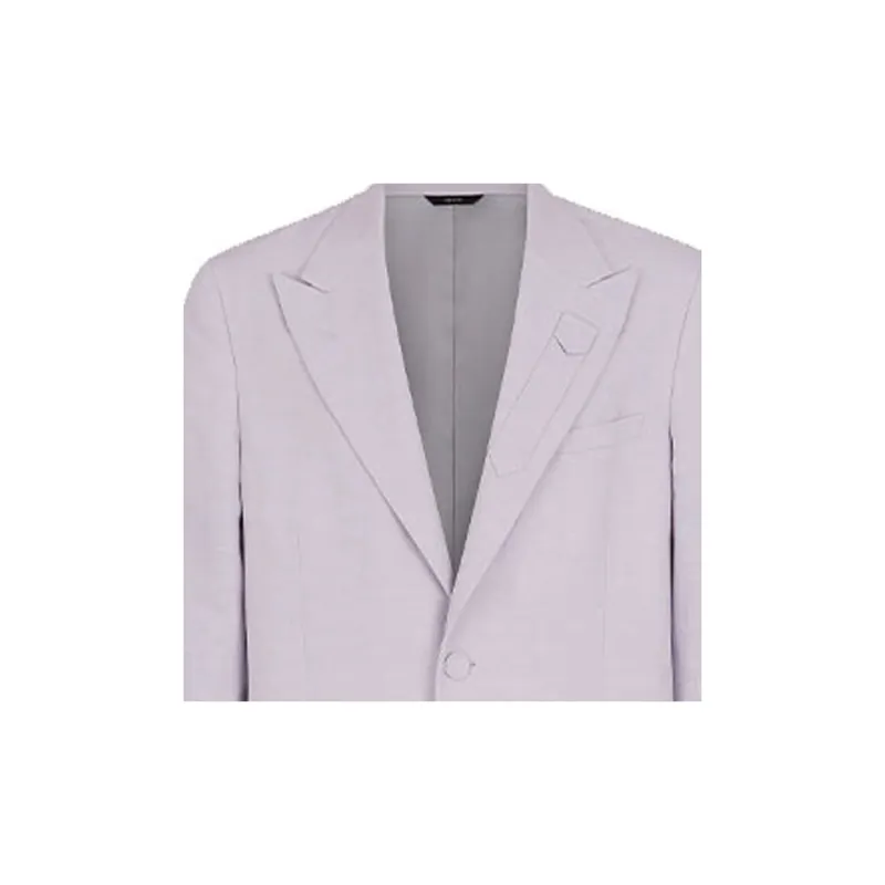 FENDI Single Breasted Long-Sleeved Blazer-5