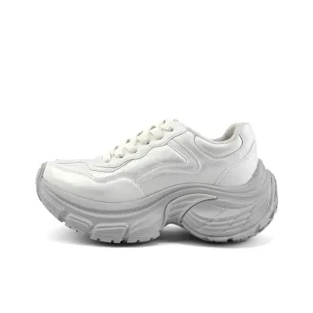 Uinnate Low-Top Chunky Sneakers Women's Silver