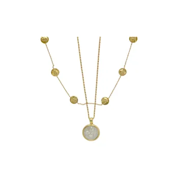 Sundanese Gold Plated Copper Necklaces Women's