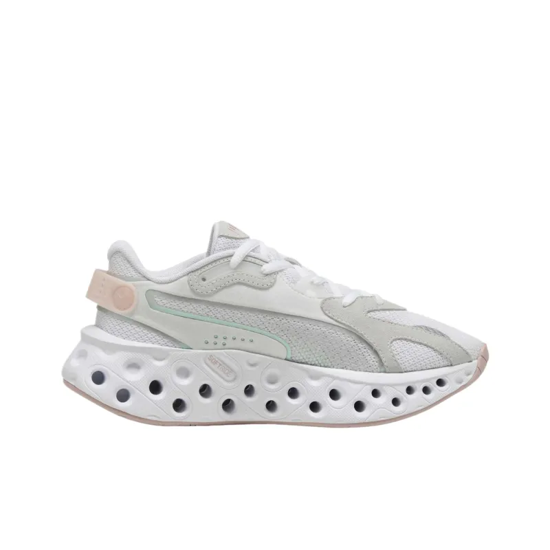 PUMA Softride Anti Slip Wear Resistant Low Top Casual Shoes Women's White-1