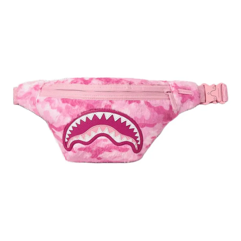 SPRAYGROUND Fabric Fanny Pack Unisex Pink-0