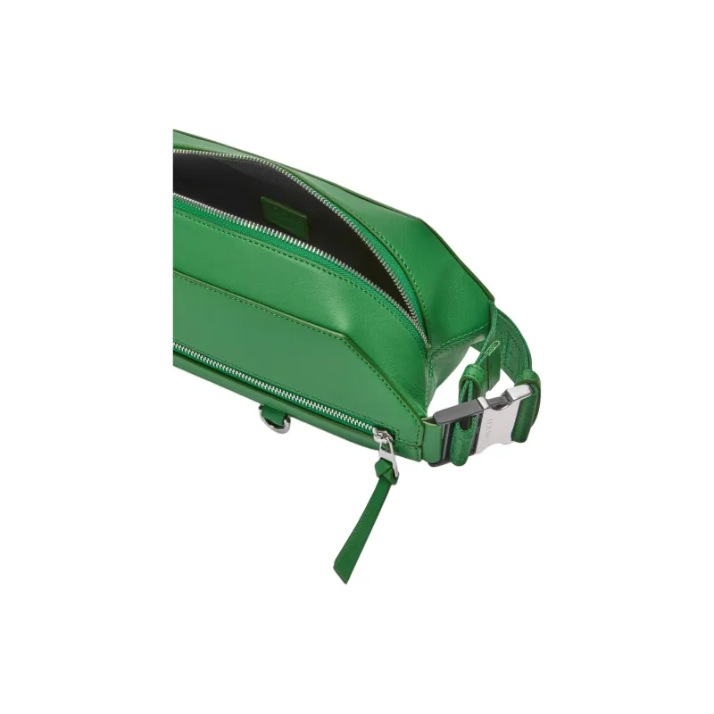 LOEWE Calfskin Shoulder Bag Crossbody Bag Fanny Pack Men's Tropical Green-4