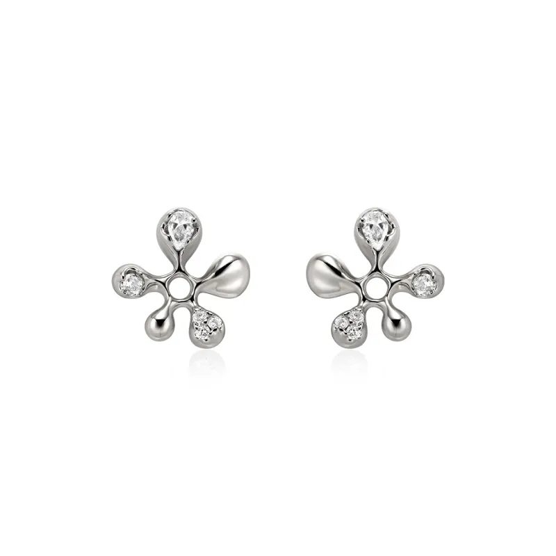BOONEE ALUS Alloy/Silver Plated/Gold Plated Stud Earrings Women's Silver/Gold-2