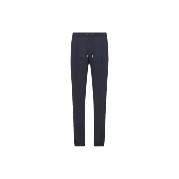 DIOR Knitted Sports Pants Men's Blue