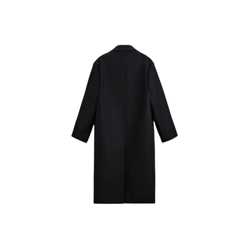ZARA Coats Men Black-1