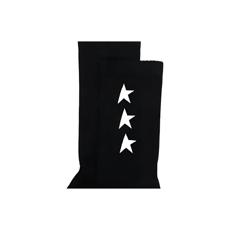 Golden Goose Ribbed Star print Socks-1