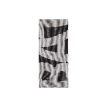 Balenciaga Wool Knit Scarves Women's Black White