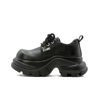Little Sue Niche Design, Trendy Versatile, Vintage, Platform Small Leather Shoes Casual Single Shoes Women's