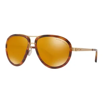 Ralph Lauren Metal Aviator Sunglasses Unisex Tortoiseshell