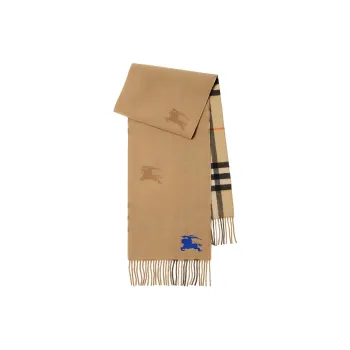 Burberry Ekd Cashmere Reversible Scarf