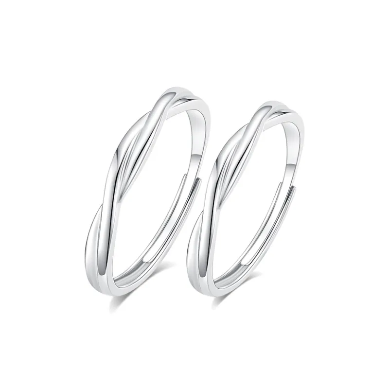 MISS TOOYA S999 Fine Silver Rings Unisex-0