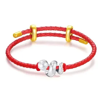 YINGNIXINDONG 999 Fine Silver Bracelets Unisex