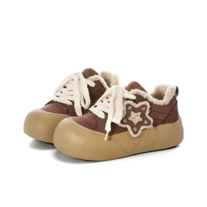 Anime Story Low Top Skateboard Shoes Women's-2