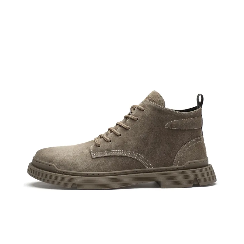 Qiandongmeili Ankle Boots Men's-0