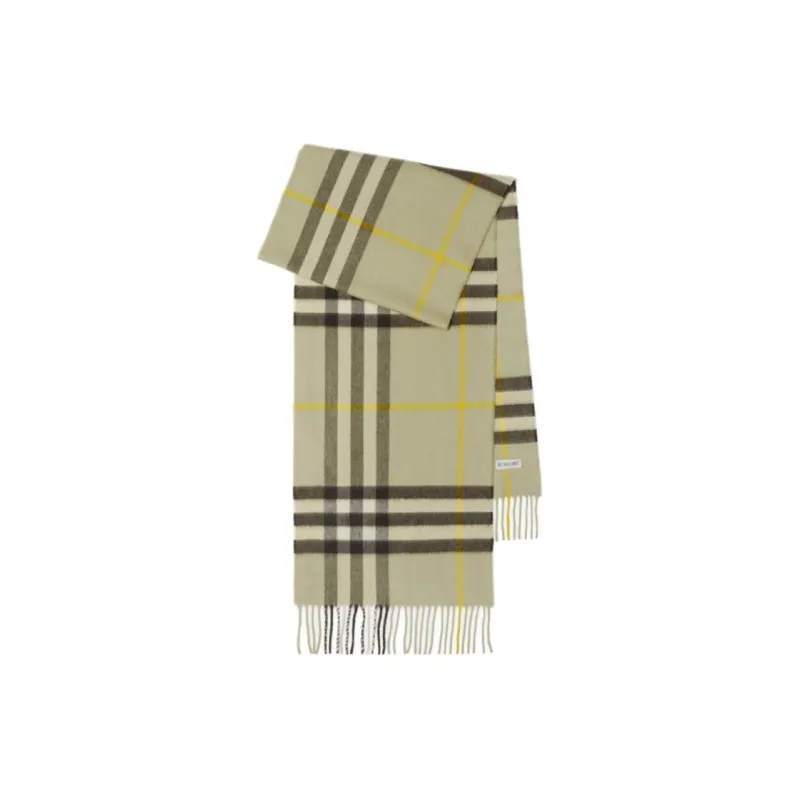 Burberry Checked Cashmere Scarf-0