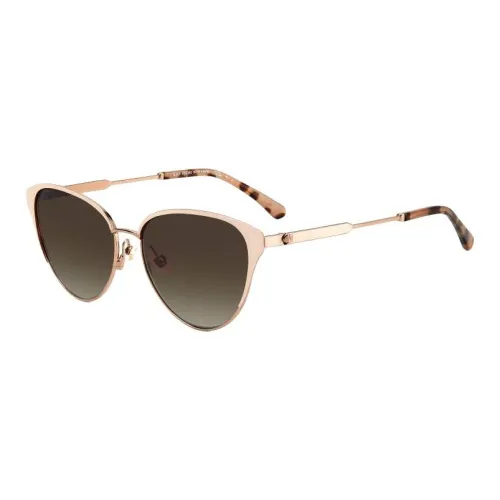 Kate Spade Metal Irregular Shape Sunglasses Women's Red