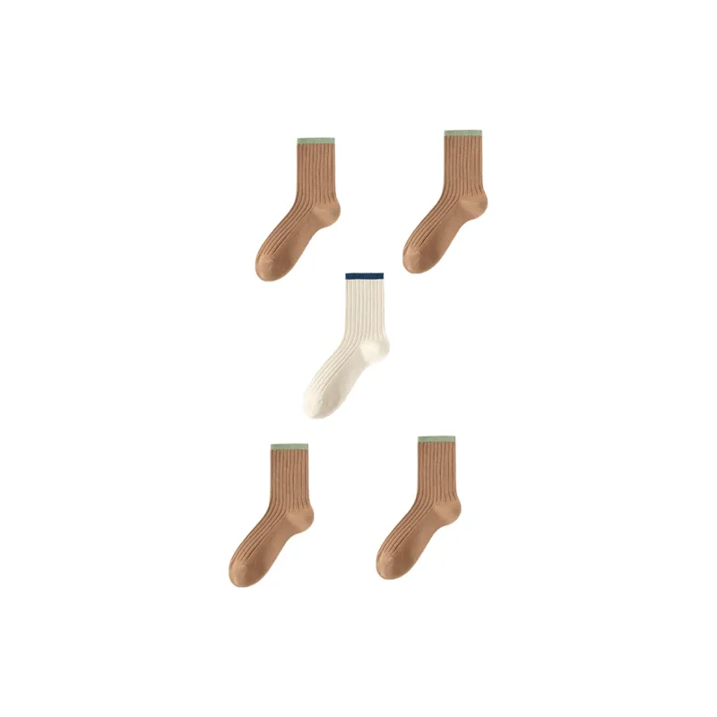 Caramella Mid Calf Socks Men's Combo Set-9