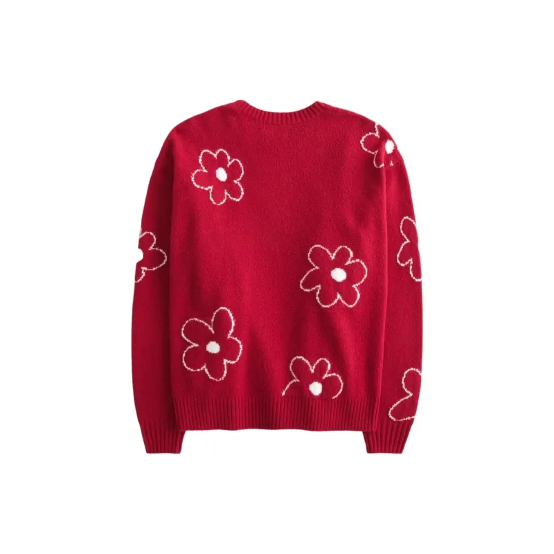 Hollister Sweaters Women's Red-1