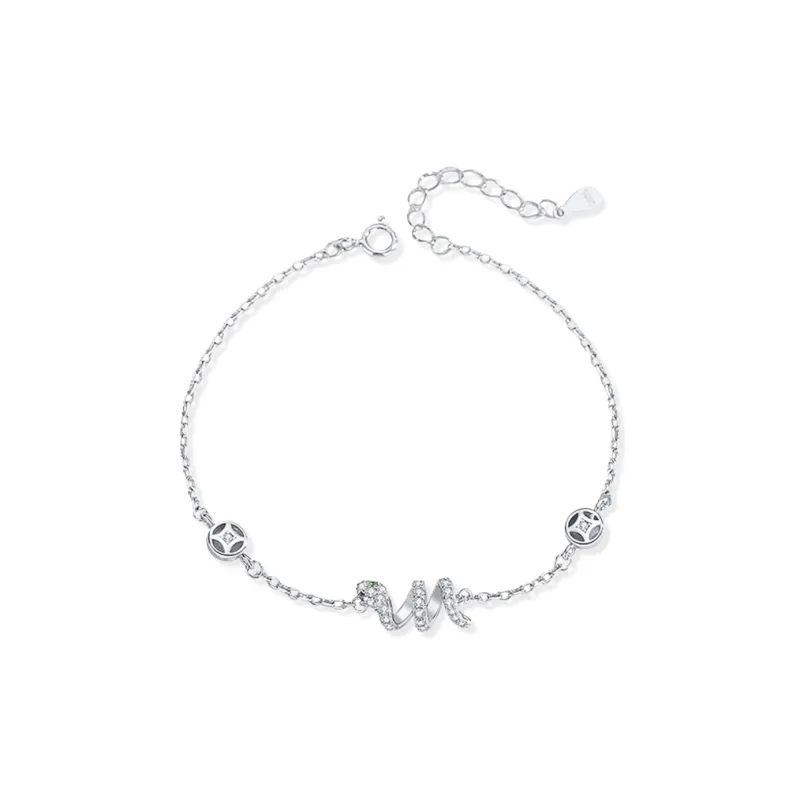 STQ S925 Silver Bracelets Women's-0