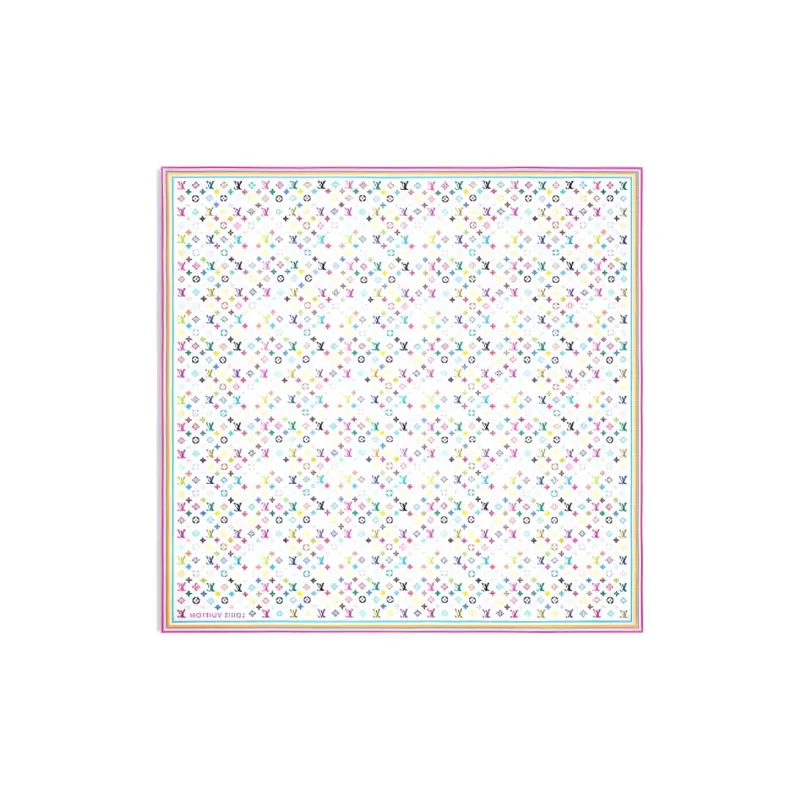 LOUIS VUITTON Lv X Tm Monogram Multicolor Shawl-1