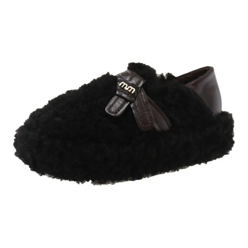 Yamada Hyakuju Home Slippers Black Coffee Ecru-0