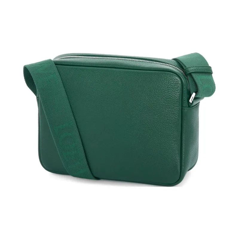 LOEWE Soft Grained Calfskin Messenger Bag Shoulder Bag Crossbody Bag Extra Small Men's Evergreen-1