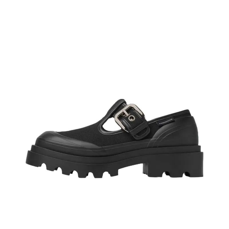 Bottega Veneta Trek Casual Single Shoes 7cm Women's Black-0