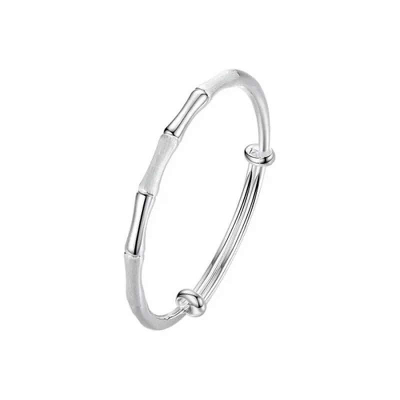 Golden Linmen S999 Fine Silver Bangles Unisex-0