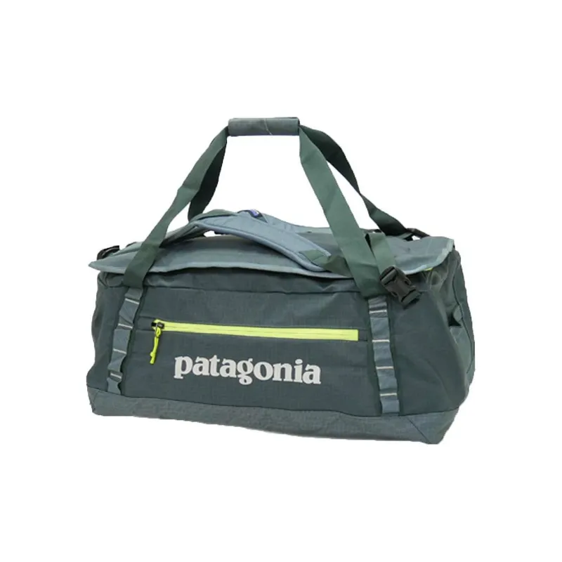 Patagonia Recycled Polyester Bonded With TPU Backpack Portable Travel Bag 55L Unisex Matte Nouveau Green-2