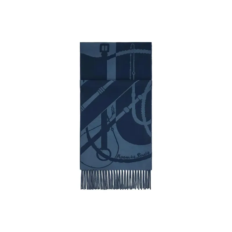 HERMES Knit Scarves Men-0