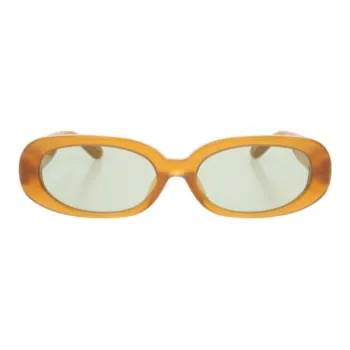 Linda Farrow X Rowen Rose Cara Oval Framed Sunglasses