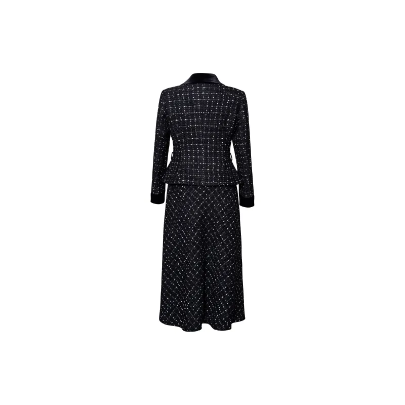 ROEYSHOUSE Skirt Set Women's Black-2