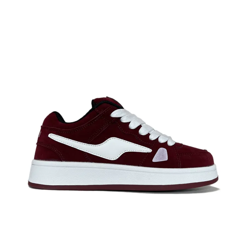 JIANGSHOU Wear-resistant And Lightweight Low-Top Skateboard Shoes Women's-8