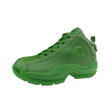 FILA Grant Hill 2 Anti Slip Wear Resistant High Top Vintage Basketball Shoes Men's Green