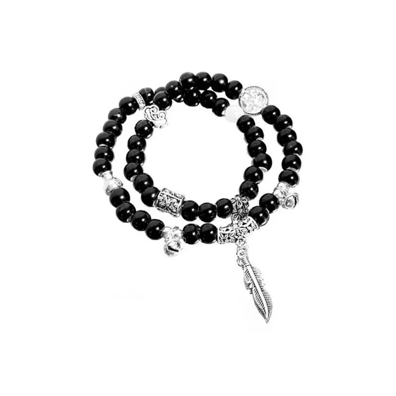 ZOKS Colored Glaze Bracelets Unisex-0