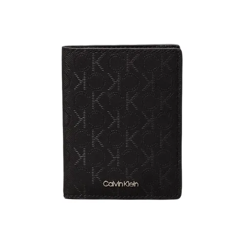 CALVIN YM0YM00313 Leather Wallet Men's Black