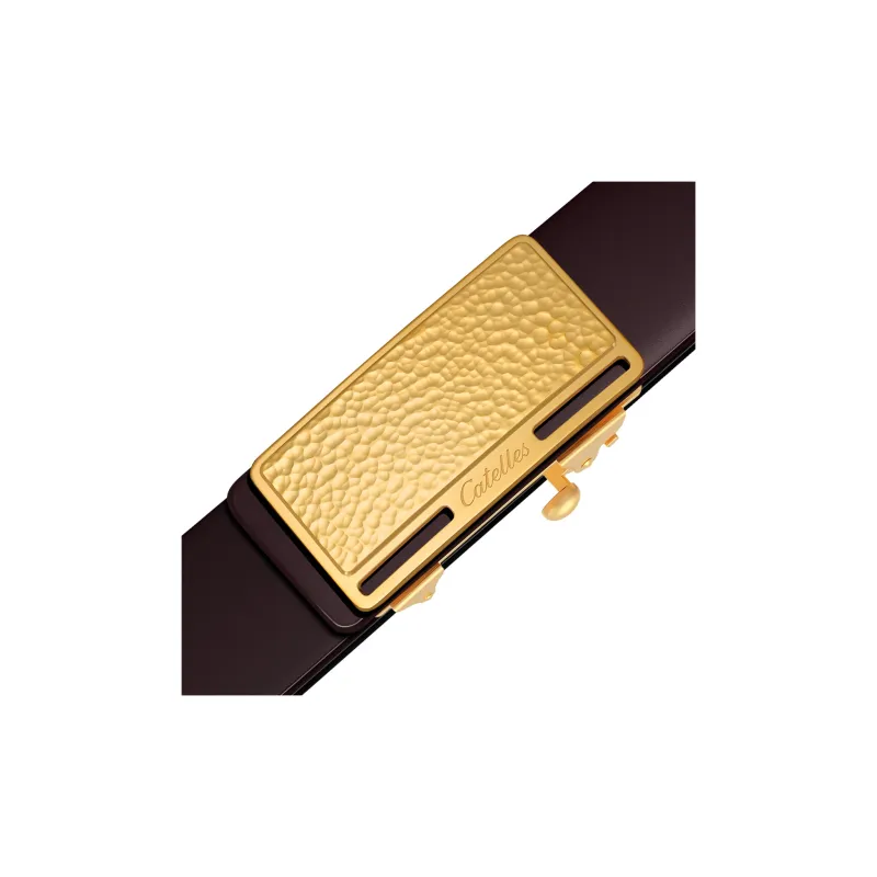 CATELLES Top Grain Cow Leather Leather Belts Men's Width 3.4cm-9