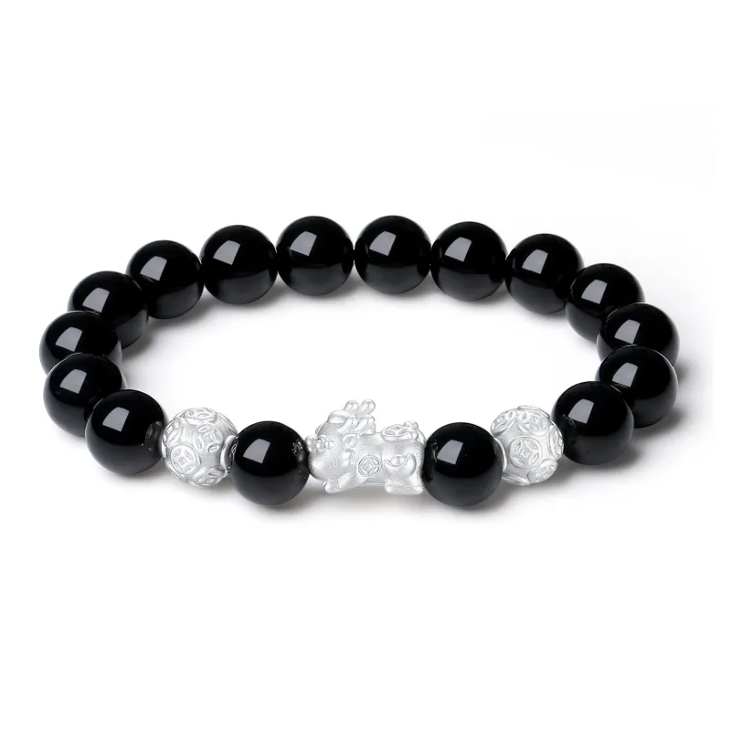 Emerald Obsidian Bracelets Unisex-0
